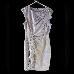 Calvin Klein Gray Dress Size 8